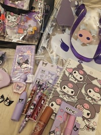 Image 2 of Kuromi Double Clear Bag Bundle 