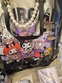Image 5 of Kuromi Double Clear Bag Bundle 