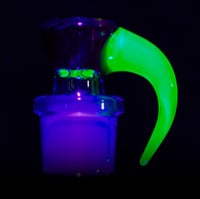 Image 2 of MIX / ILLUMINATI BASED GREEN 18MM SLIDE