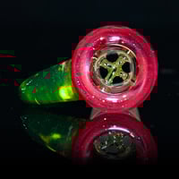 Image 5 of MIX / ILLUMINATI BASED GREEN 18MM SLIDE