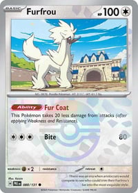 Furfrou (Poke Ball Pattern) - SV: Prismatic Evolutions Near Mint