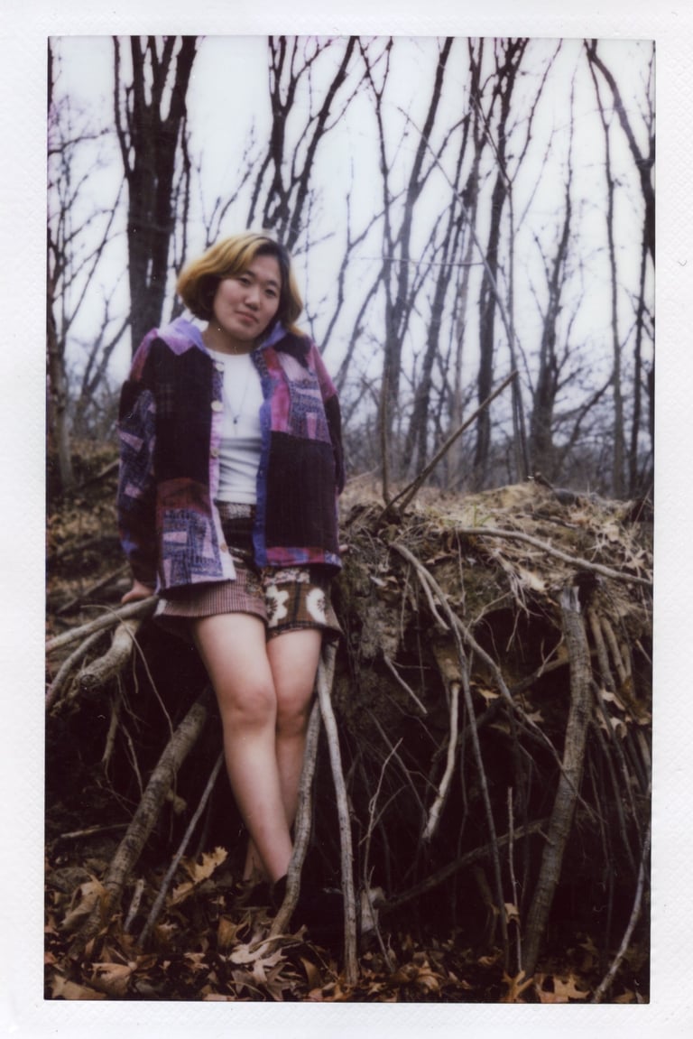 purple compost jacket Image 4