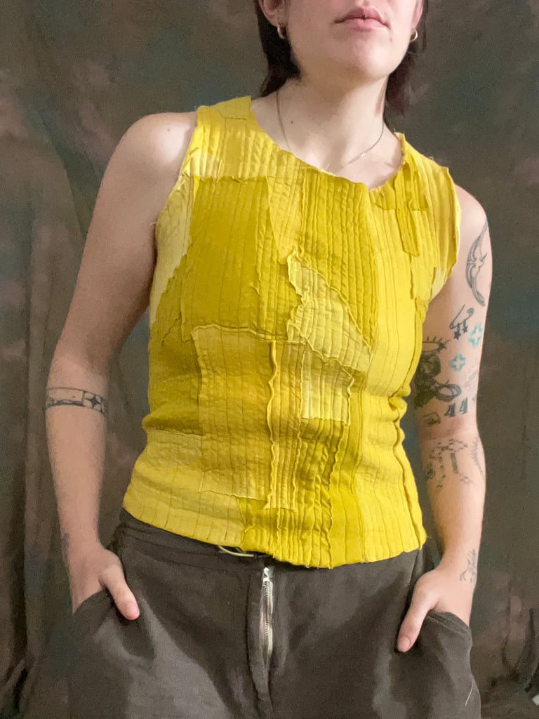 ursula tank: pucker bunch