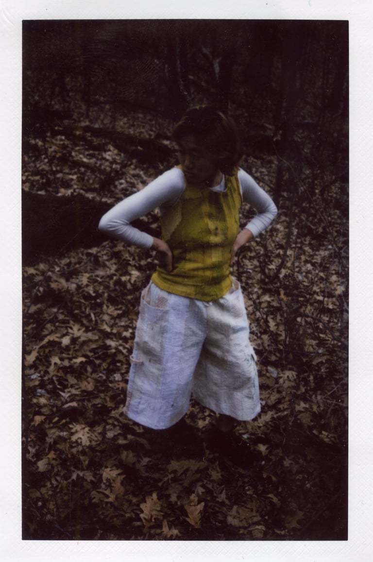 ghost cargo shorts: pucker bunch Image 3