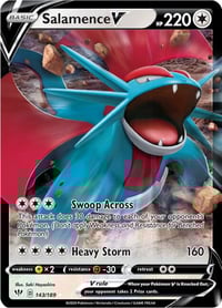 Salamence V - SWSH03: Darkness Ablaze - Lightly Played