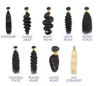 Image 4 of Super Virgin Deep Wave Hair Bundle Deals Mink Brazilian human Hair  300G