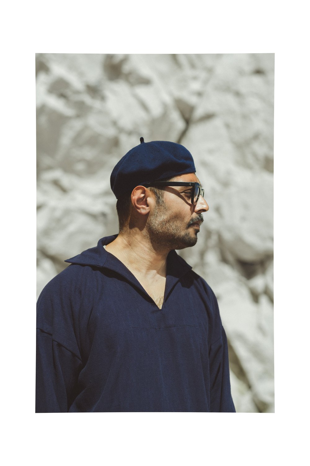 THE COTTON BERET (Navy)