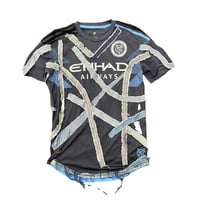 Image 1 of Strip Denim Jersey