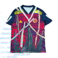 Image 1 of Stripped Denim Jersey