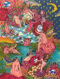 “As The Garden Closes In” Original 