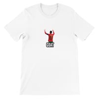 Image 2 of Ronaldo 'GOAT' T-Shirt (with printing on back)