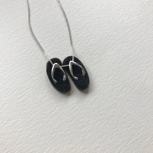 Image of Jade Slippahs - Black Jade