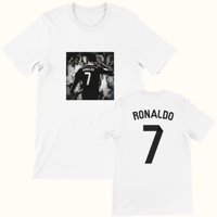 Image 1 of Ronaldo T-Shirt (with printing on back)