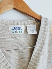 Image 2 of Vintage Tabi Golf Cardigan Size sm