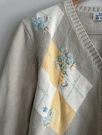 Image 3 of Vintage Tabi Golf Cardigan Size sm