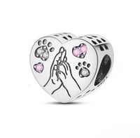 “Forever Connected” Heart Charm 