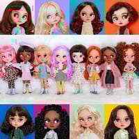 Image 1 of Personalized Lookalike Custom Blythe Doll