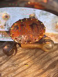 Image 1 of Original Tom Fugle Good Times Leather Belt Buckle