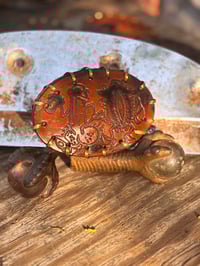 Image 3 of Original Tom Fugle Good Times Leather Belt Buckle