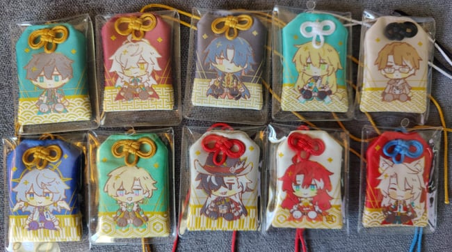 HSR ✦ Omamori + Stickers