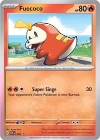 Fuecoco - 002 - SV: Scarlet & Violet Promo Cards Near Mint