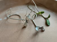 Image 2 of Sunflower Sprout Earrings