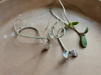 Image 3 of Sunflower Sprout Earrings