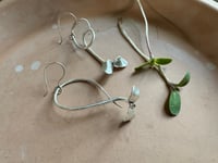 Image 6 of Sunflower Sprout Earrings