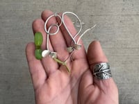 Image 4 of Sunflower Sprout Earrings