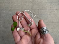 Image 14 of Sunflower Sprout Earrings