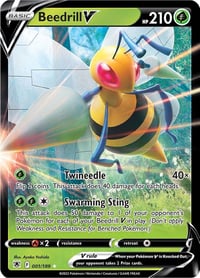 Beedrill V - SWSH10: Astral Radiance - Near Mint