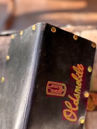 Image 2 of Original Tom Fugle Oldsmobile Leather Long Trucker Billfold
