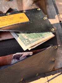 Image 8 of Original Tom Fugle Oldsmobile Leather Long Trucker Billfold