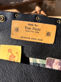 Image 9 of Original Tom Fugle Oldsmobile Leather Long Trucker Billfold