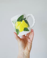 Image 2 of 1980's Porcelain Fruit Mugs (set of 4)