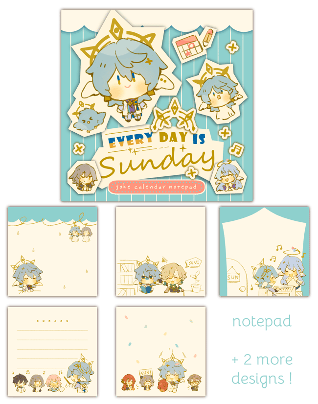 HSR ✦ Sunstelle Merch Set