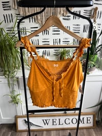 Image 1 of NWT mustard top