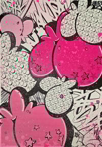 Image 1 of M Bubbles & Throw Up ( Pinky ) N°1 