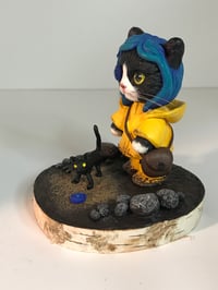 Image 3 of "Coraline" Original sculpture