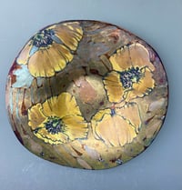 Image 2 of “Welsh Poppy” satin lustre bowl