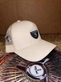 Image 2 of Hwy 5 Cream Mesh Snap Back 