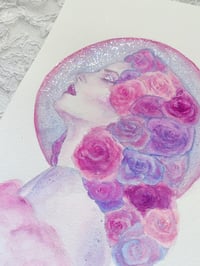 Image 1 of ‘Am I Dreaming’ Original Watercolor Painting