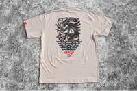 Image 1 of Ancient Astronaut Mushroom Beige T-shirt