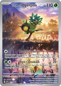 Teal Mask Ogerpon - 123 - SV: Scarlet & Violet Promo Cards - Lightly Played