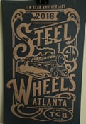 Image of Steel Wheels 10 year Anniversary poster