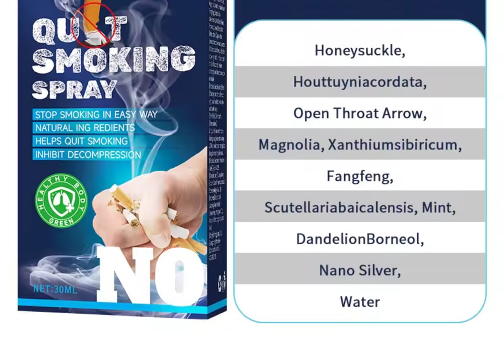 Image of Natural Stop 🚬Smoking Spray