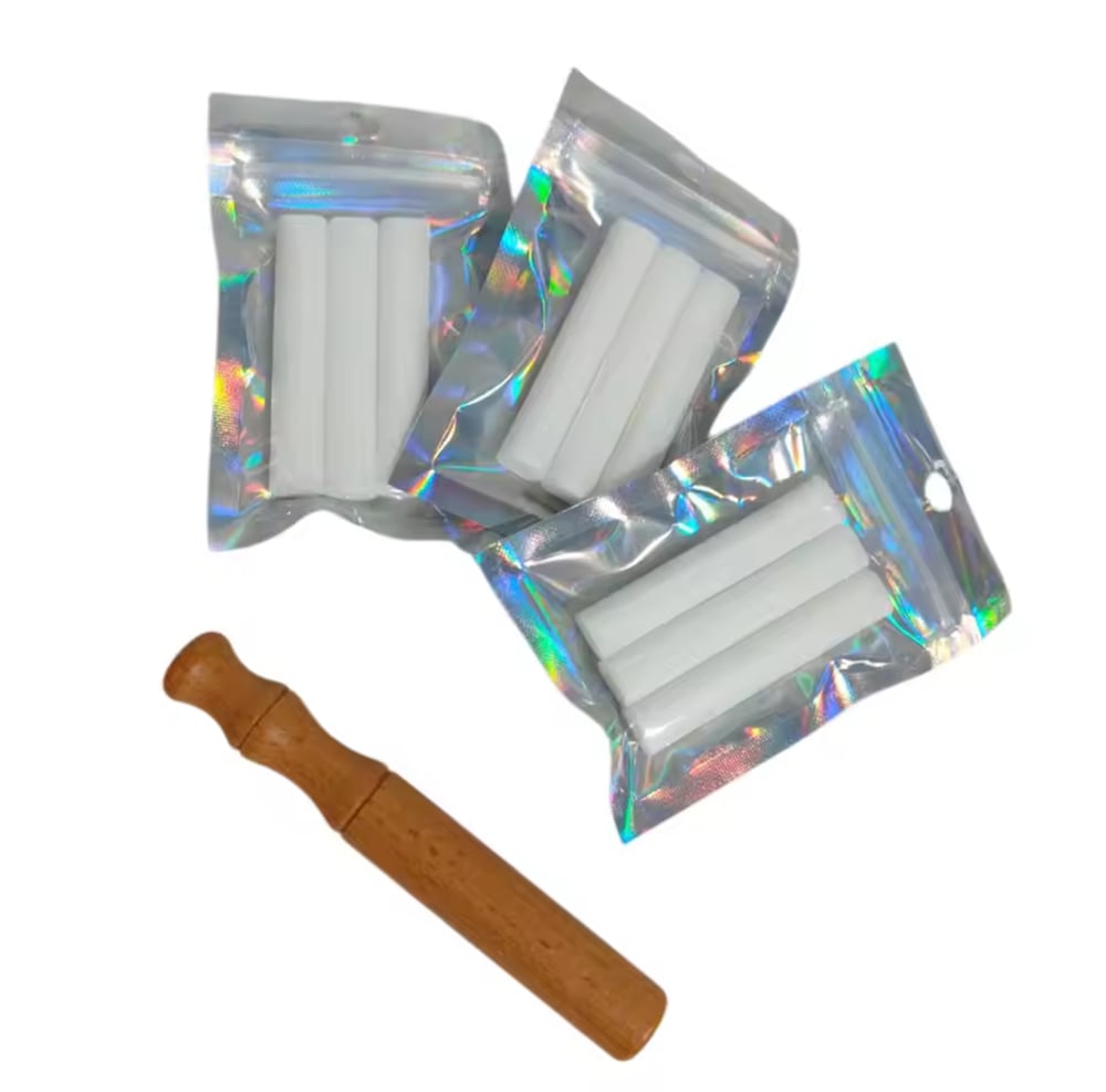 Image of Wood Stop Smoking Inhaler with natural aromas