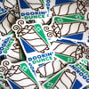 dookin' dunce sticker