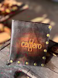 Image 1 of Original Tom Fugle Camaro Leather Billfold