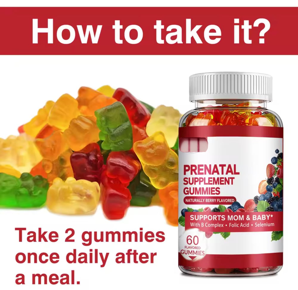 Image of Vegan Prenatal Gummies